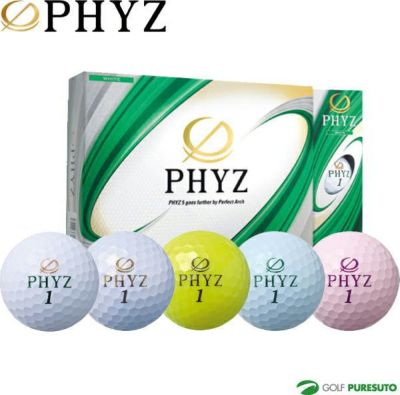 【オウンネーム】ブリヂストンファイズPHYZ5ゴルフボール1ダース19PHYZ【■BO■】