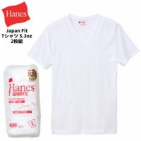 ヘインズHanesジャパンフィットクルーネックTシャツ5.3oz2枚組H5310半袖メンズ2PTシャツJapanFit無地