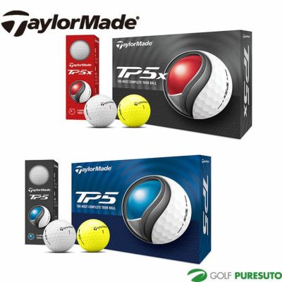 テーラーメイド ゴルフボール New TP5／TP5x ボール ○2024年モデル 
