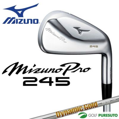 ミズノ Mizuno Pro 245 アイアン 単品(No.4、GW)Dynamic Gold 95 ...