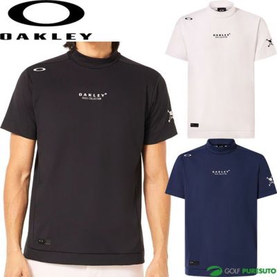 オークリー OAKLEY 半袖 モックネックシャツ スカル エンデバー