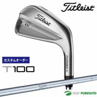 カスタムオーダー】タイトリスト T100 アイアン 6本セット（#5-#9、P）2023年モデル NS PRO 950GH スチールシャフト[ titleist]【□ACC□】 | ゴルフ プレスト 本店