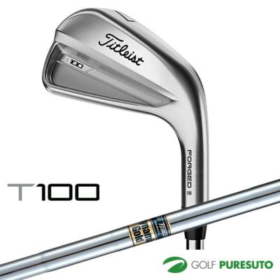 タイトリストT100アイアン6本セット（#5-#9、P）DynamicGoldシャフト2023年モデル[日本仕様][titleist][アイアンセット]