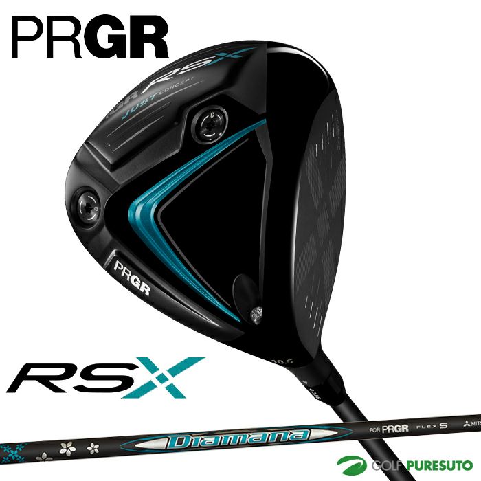 美品PRGR RSX RSF ドライバー 10度 tourAD フレックスS 