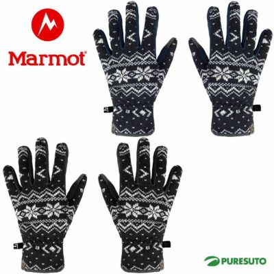 マーモットMarmotニットコンビフリースグローブKnitCombiFleeceGloveTOAQJD74メンズアクセサリー小物手袋タッチパネル対応保温