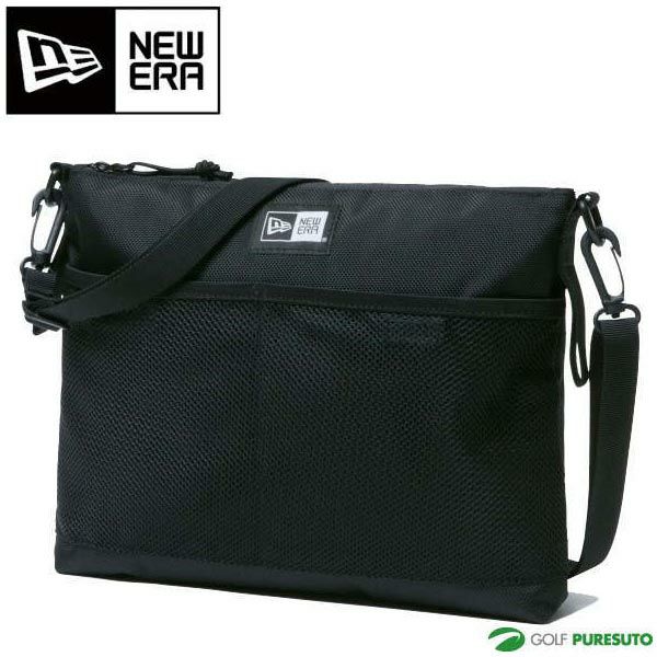 【即納！】ニューエラゴルフサコッシュ2.5Lブラック11787069【あす楽対応】