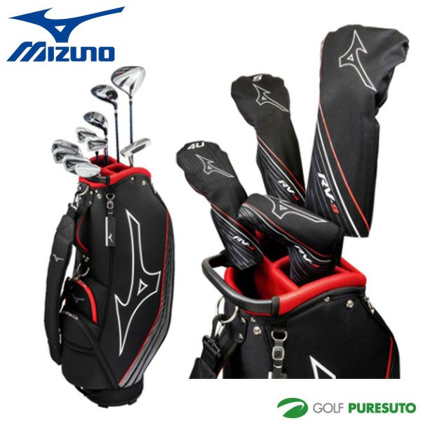 レフティー ゴルフクラブ11本セット パター付 キャディバッグ付 MIZUNO レフティー ゴルフクラブ11本セット パター付 キャディバッグ付