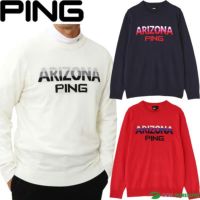 ピンアパレル長袖ARIZONAジャガードニットメンズ621-2270005セーターゴルフウェア