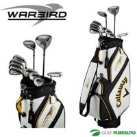 【即納！】キャロウェイWARBIRDクラブセット2019年モデル10本セット（1W、5W、#5～#9、PW、SW、PT）+キャディバッグ[日本仕様][Callawayウォーバード]【あす楽対応】
