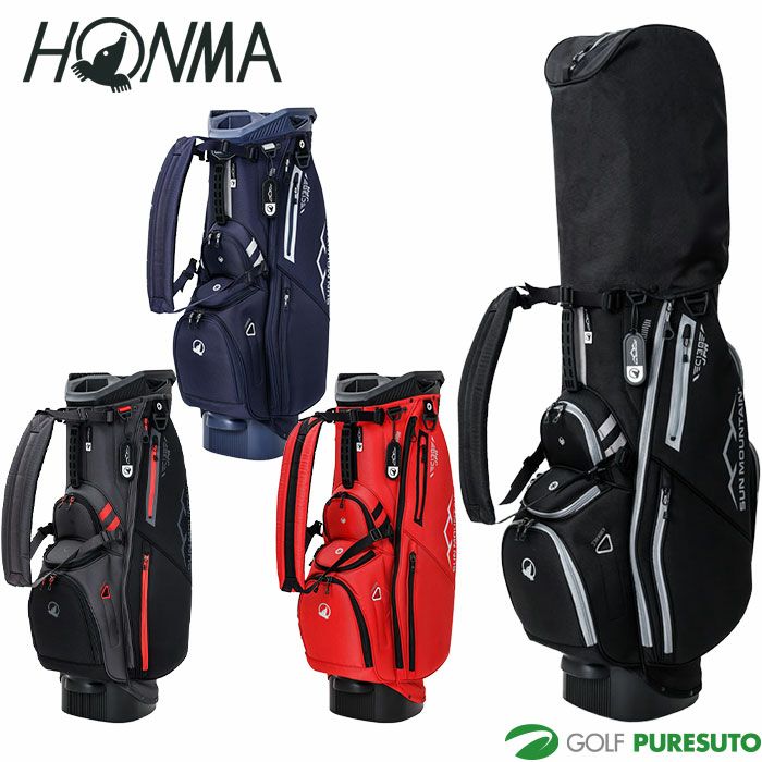 HONMA GOLF キャディバッグ CB12539 ホワイト/ブラック（≪最新