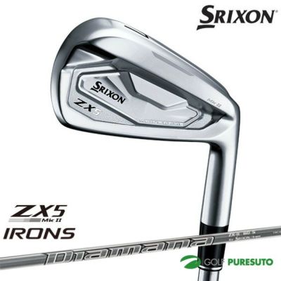 【11月21日以降発送予定】ダンロップスリクソンZX5MKIIアイアン単品（#4、AW、SW）DiamanaZX-IIforIRONカーボンシャフト2022年モデル［DUNLOPSRIXON］