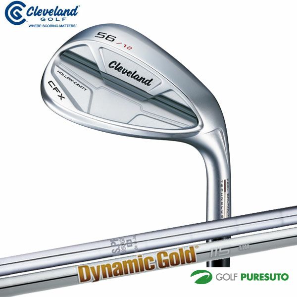 クリーブランドCFXキャビティウェッジDynamicGold115／NSPRO950GHスチールシャフト[日本仕様][cleveland]