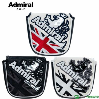 アドミラルゴルフパターカバーマレット型ADMG2AH5スポーツモデルヘッドカバー