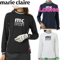 【レディース】マリ・クレール長袖ハイネックシャツ732-511ゴルフウェア