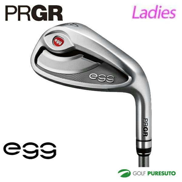 【レディース】プロギアNEWeggアイアン4本セット（#7～9、PW）オリジナルカーボンシャフト2019年モデル[日本仕様][PRGRニューエッグ]