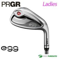 【レディース】プロギアNEWeggアイアン単品（#6、AW、AS、SW）オリジナルカーボンシャフト2019年モデル[日本仕様][PRGRニューエッグ]