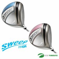 【即納！】【レディース女性】プロギアSWEEPドライバーオリジナルカーボンシャフト【ルール適合外モデル】［PRGRスウィープ］【あす楽対応】