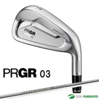 【3月25日以降発送予定】プロギア03アイアン単品（#5、#6）2022年モデルスペックスチールIIIVer.2スチールシャフト[PRGRIRONS03]