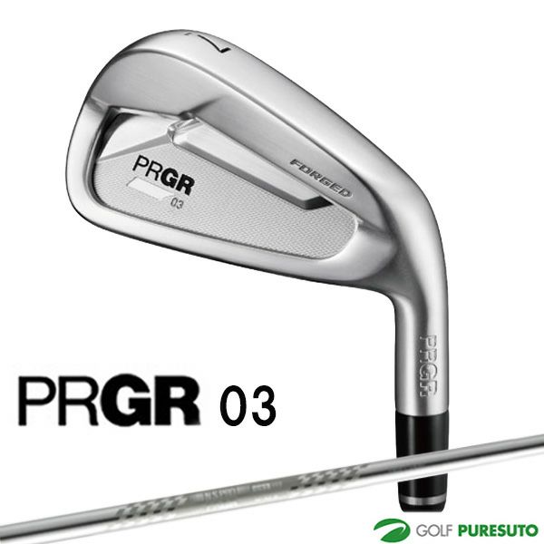 【3月25日以降発送予定】プロギア03アイアン単品（#5、#6）2022年モデルスペックスチールIIIVer.2スチールシャフト[PRGRIRONS03]