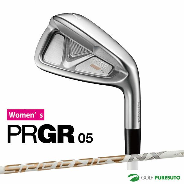 【レディース】プロギア05アイアン4本セット（#7-P）2023年モデルSPEEDERNXFORPRGRカーボンシャフト[PRGRIRONS05女性用][アイアンセット]