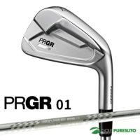 プロギア01アイアン単品（#4,#5）2023年モデルスペックスチールIIIVer.2スチールシャフト[PRGRIRONS01]