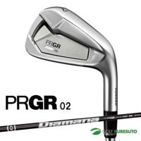 プロギア02アイアン5本セット（#6-#9、PW）2023年モデルDiamanaFORPRGRカーボンシャフト[PRGRIRONS02][アイアンセット]