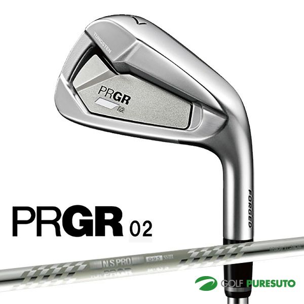プロギア02アイアン単品（#4、#5）●2023年モデル●スペックスチールIIIVer.2スチールシャフト[PRGRIRONS02]